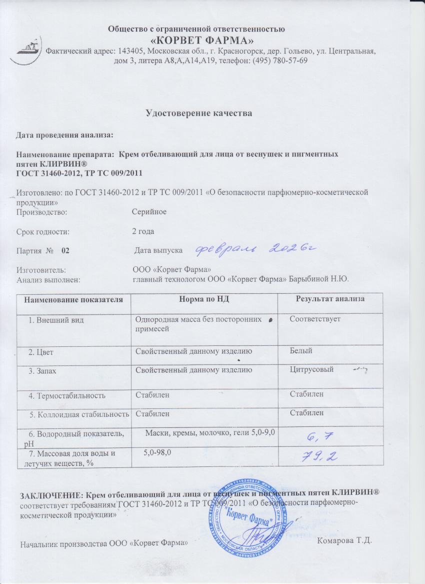 Паспорт №02202602